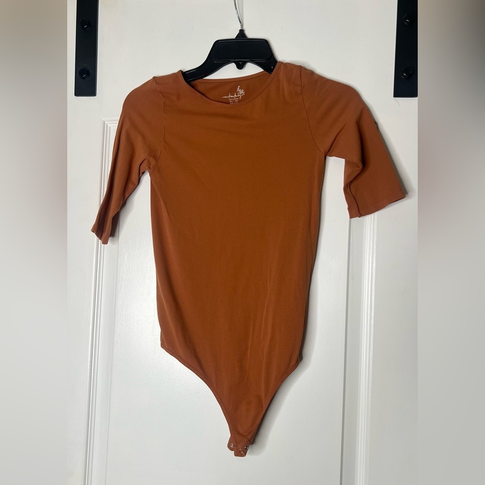 Free People Cinnamon V-Neck Blouse